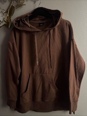Athletic Works Chocolate Brown Pullover Hoodie